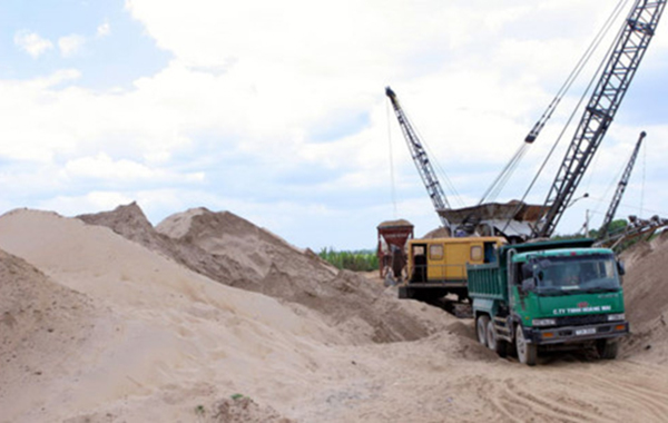 Giá cát xây dựng tăng cao chỉ mang tính chất thời điểm